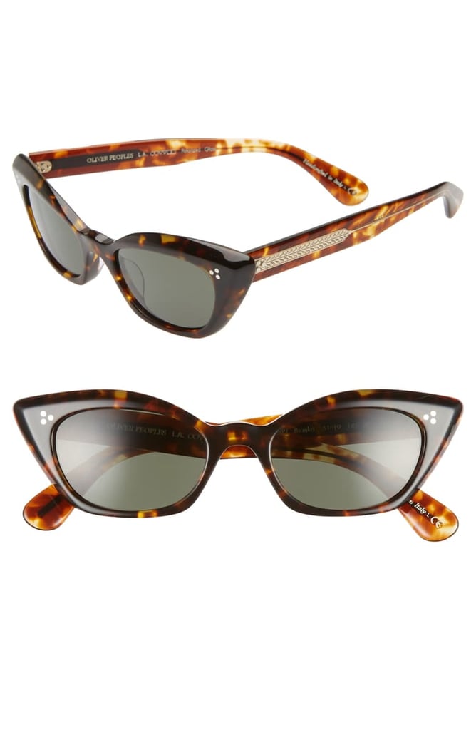 Oliver Peoples Bianka Polarized Cat Eye Sunglasses