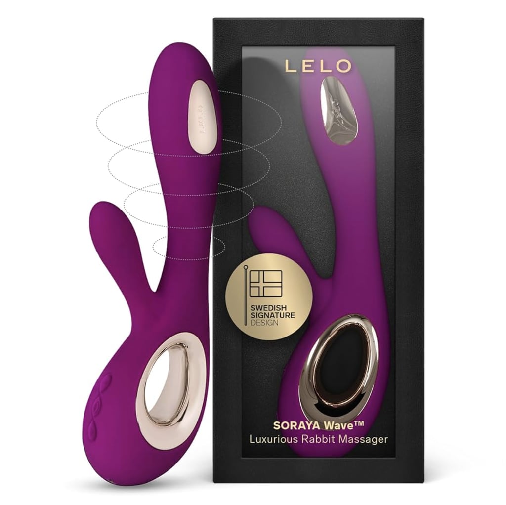 Lelo Soraya Wave ($196, originally $269)
One of the most popular rabbit sex toys on the market, the Lelo Soraya Wave is designed for both clitoral and G-spot stimulation. What's more, it has 8 pleasure settings; a waterproof finish; a long-lasting charge; soft silicone material; and more.