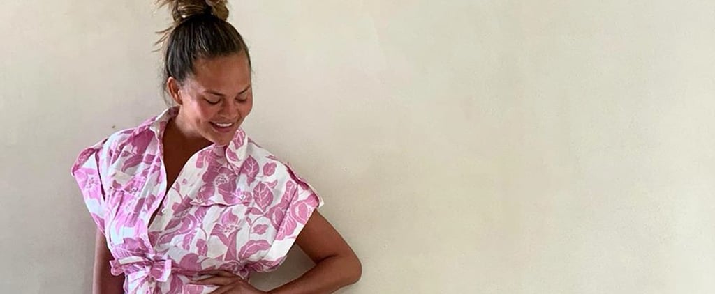 Chrissy Teigen and Luna Stephens Wear Matching Pink Outfits
