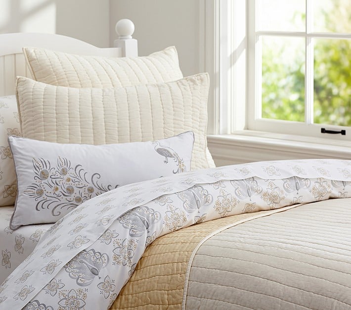 Silk Channel Quilted Bedding