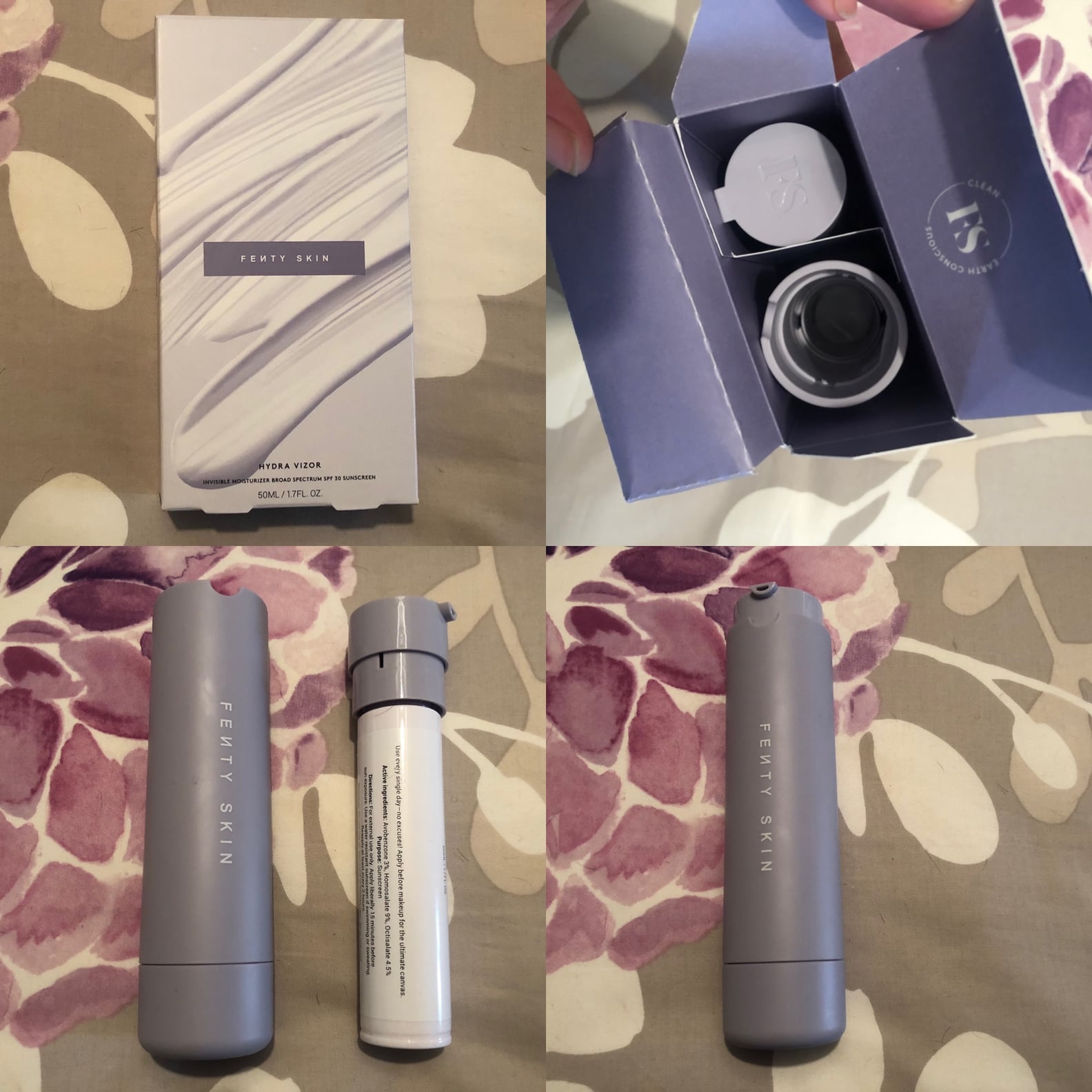 Fenty Skin Hydra Vizor Moisturizer SPF 30 Sunscreen Review POPSUGAR