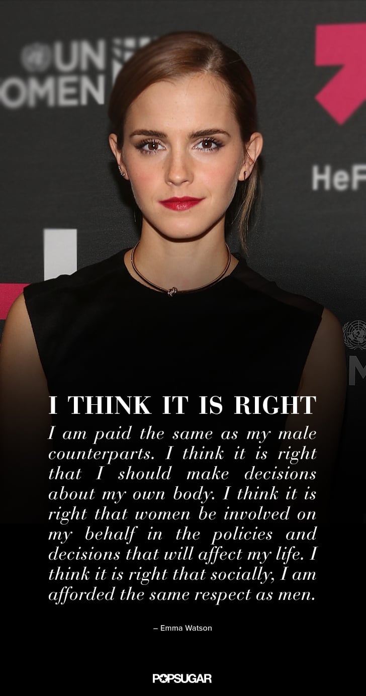 Emma Watson Launched The Heforshe Campaign Best Moments For Women In
