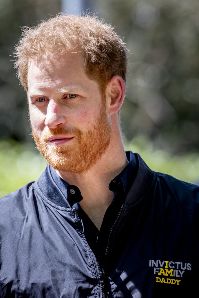 Prince Harry's "Daddy" Jacket in the Netherlands May 2019