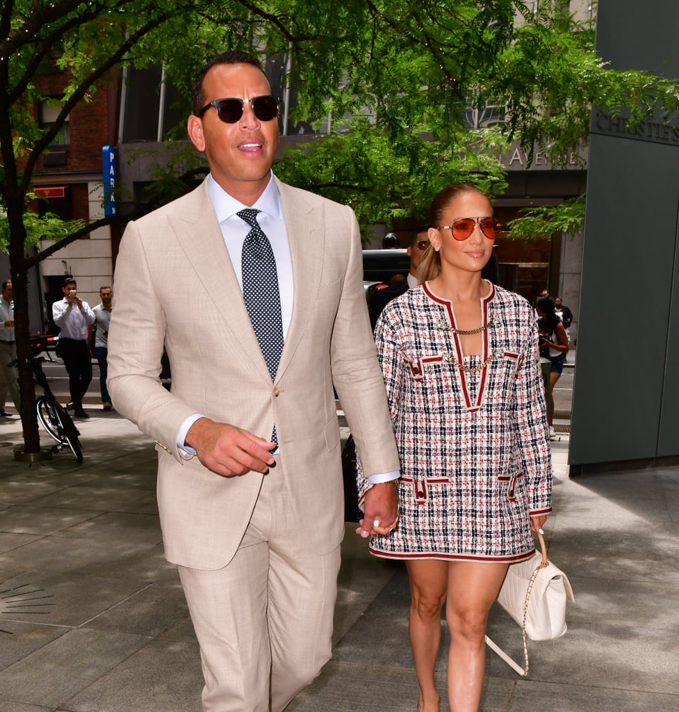 Jennifer Lopez and Alex Rodriguez Lunch in NYC August 2018