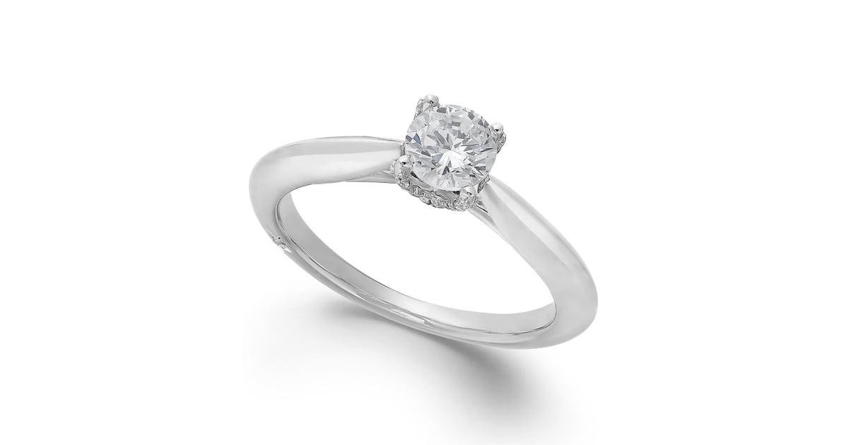 Classic by Marchesa Certified Diamond Solitaire Engagement Ring in ...