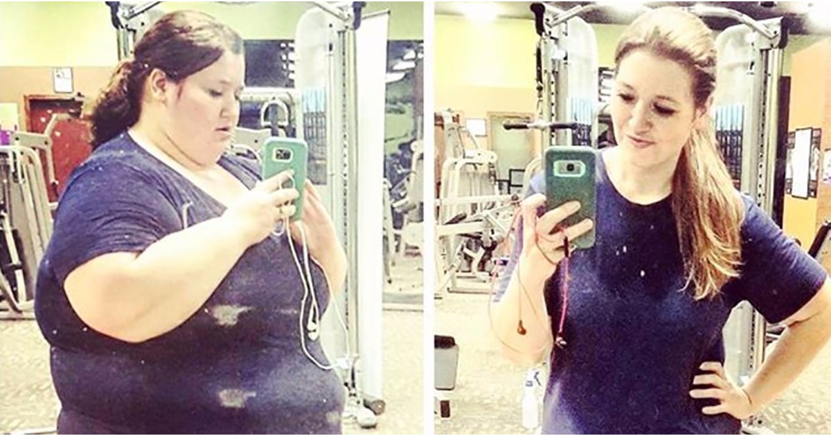 285 Pound Weight Loss Transformation Photo Popsugar Fitness