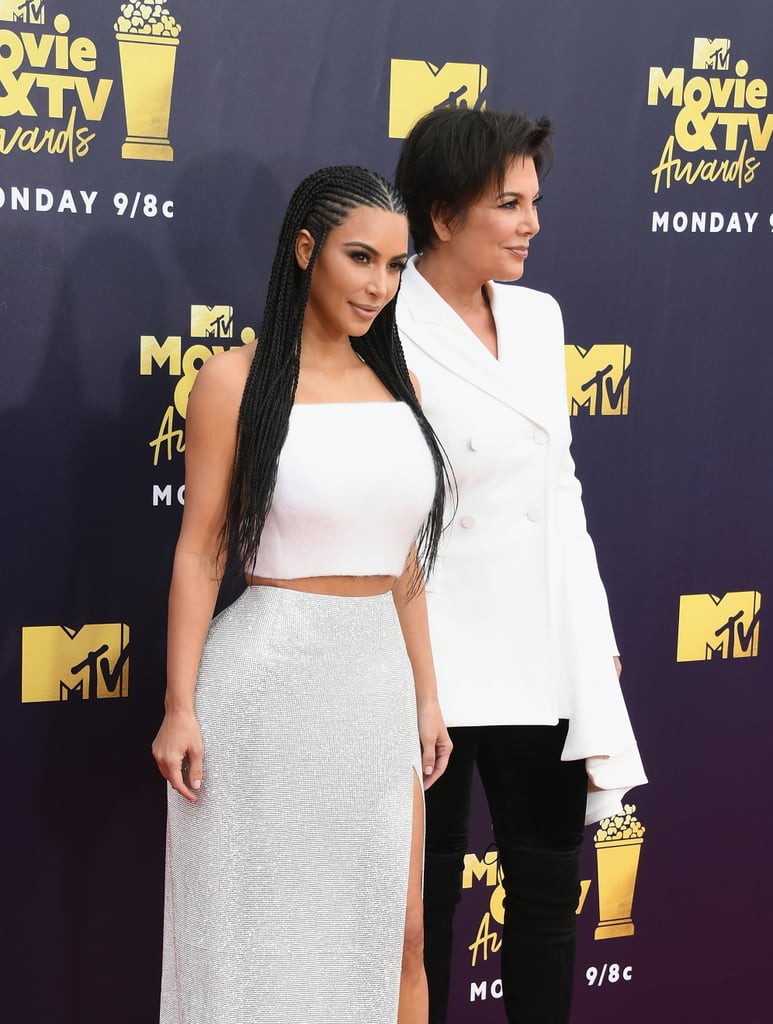 Kim Kardashian at 2018 MTV Movie and TV Awards Pictures