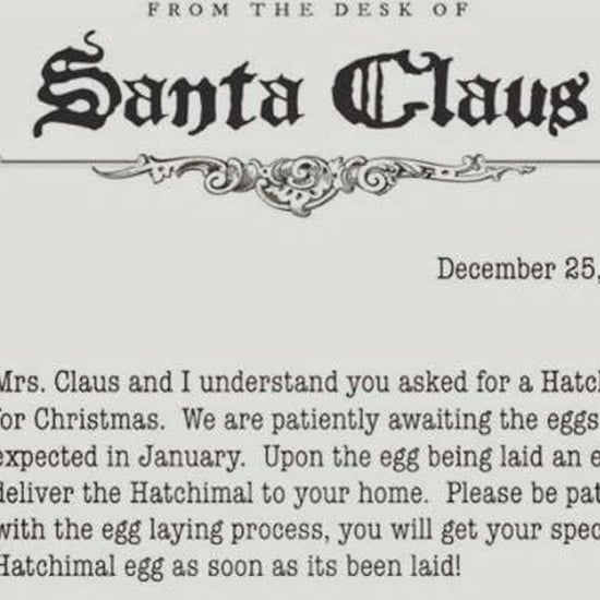 Santa POPSUGAR Moms