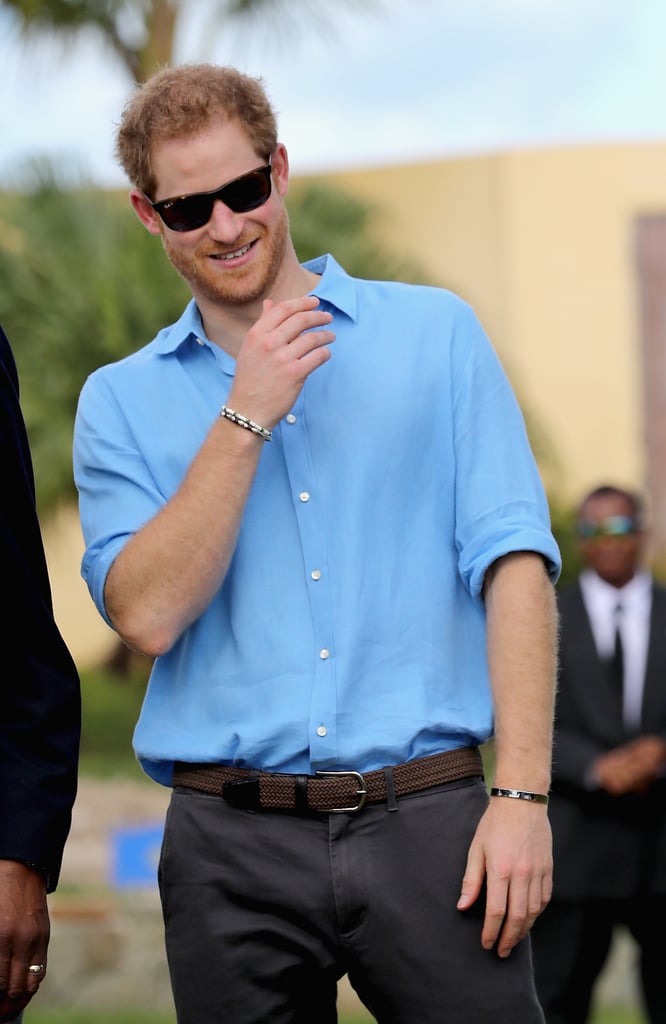 Prince Harry Dancing With Kids in the Caribbean 2016