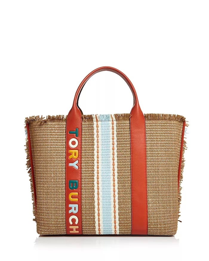 Tory Burch Perry Straw Tote | These 14 Tory Burch Bags Are Rarely on Sale,  So Add Them to Your Cart While You Still Can | POPSUGAR Fashion Photo 13