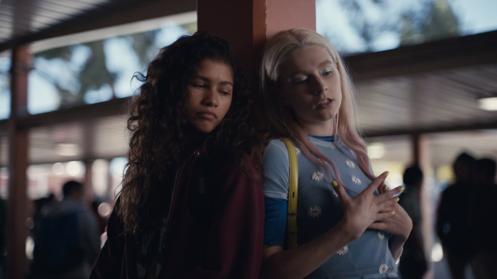 Reactions to Rue Wearing Her Dad's Hoodie on Euphoria