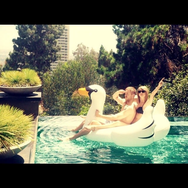 When They Were Chillin' in the Pool