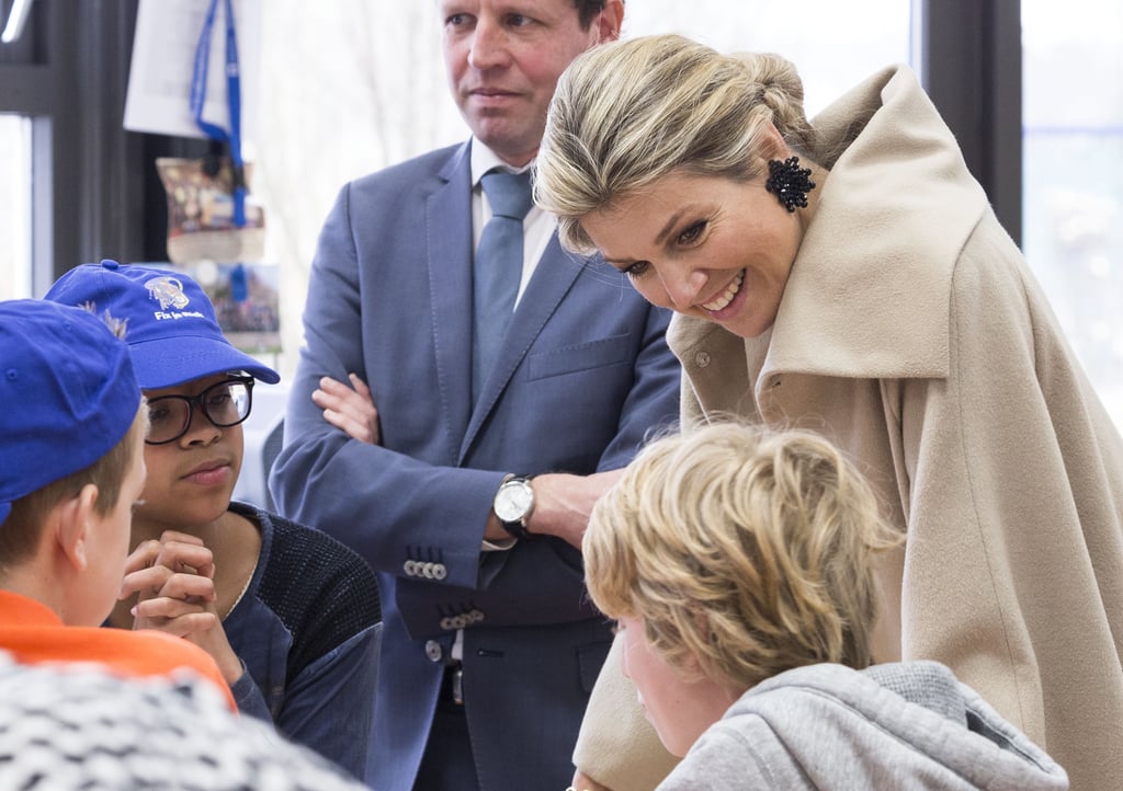 Queen Maxima of the Netherlands' Happy Faces