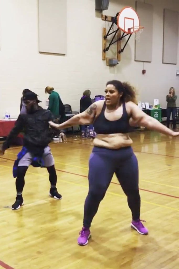 Woman Dances With Loose Skin After Losing Weight