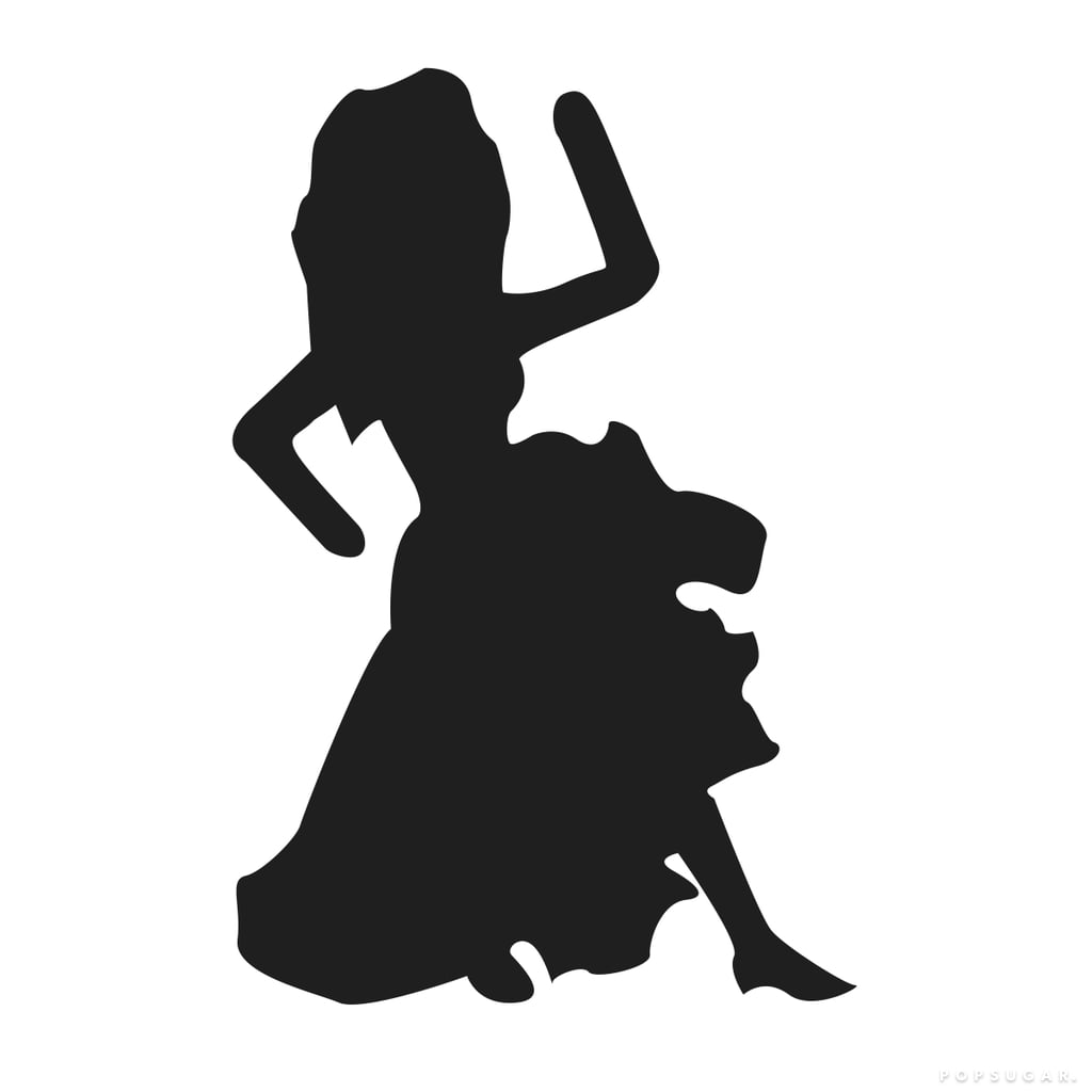 Pumpkin-Carving Stencil: Dancer Emoji