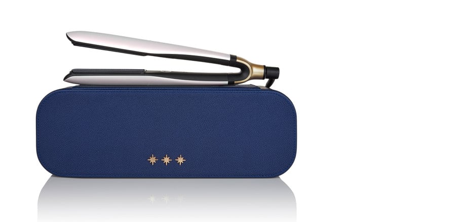 GHD Platinum+ Iridescent White Gift Set