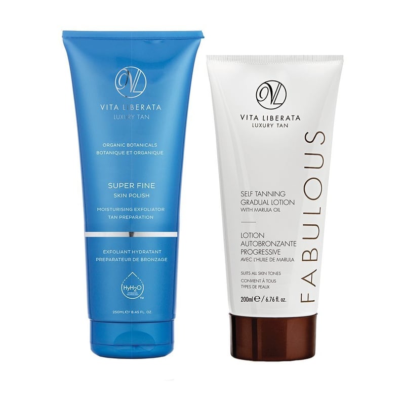 Vita Liberata Super Fine Skin Polish & Fabulous Gradual Self Tanning Lotion Duo