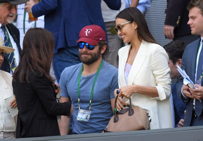 Irina Also Carried a Beige and Brown Givenchy Bag