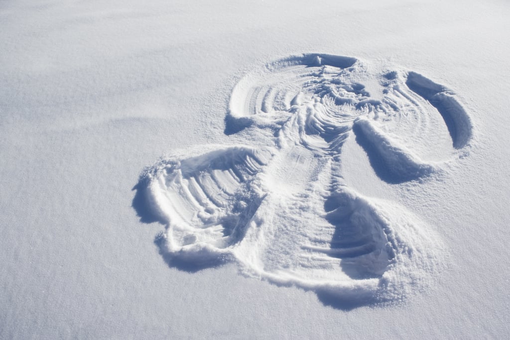 Make a Snow Angel Things to Do Before You Die