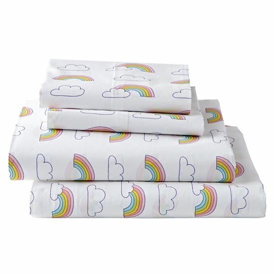 Organic Rainbow Sheet Set