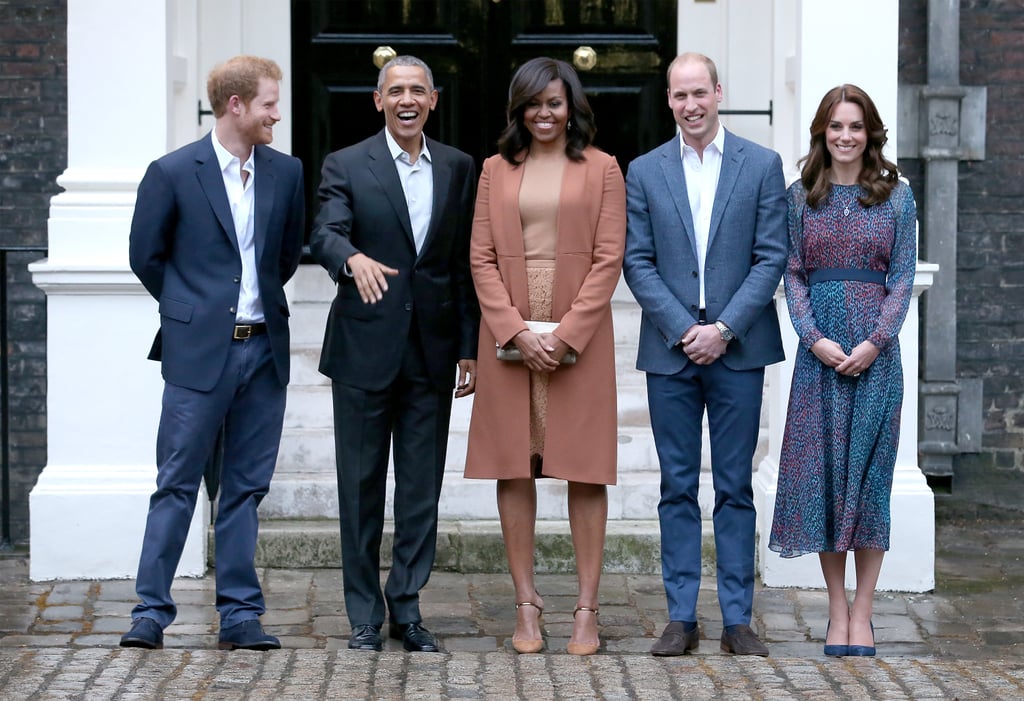 Prince Harry and Barack Obama Pictures