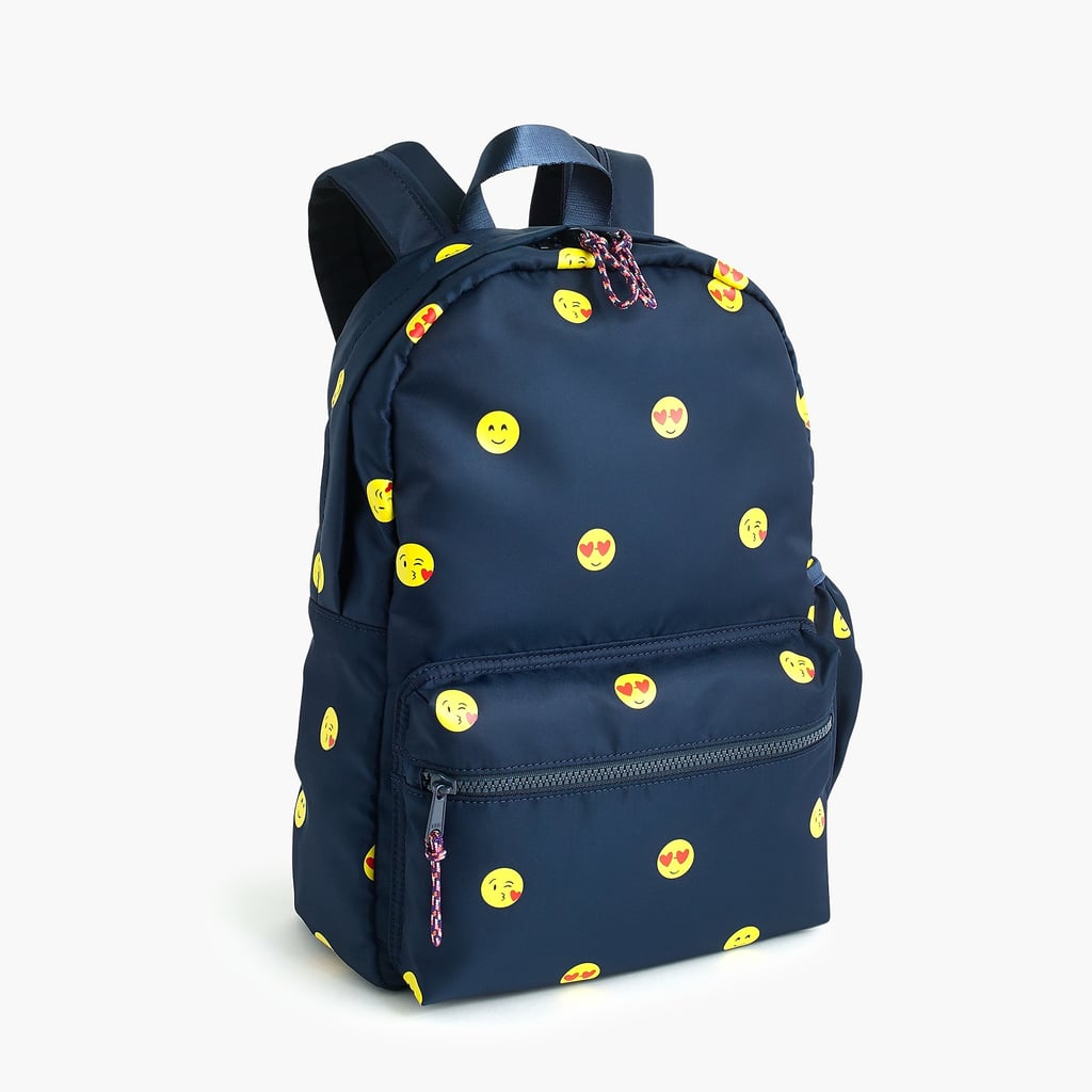 J.Crew Emoji Backpack Cute Backpacks For Kids 2018 POPSUGAR Family