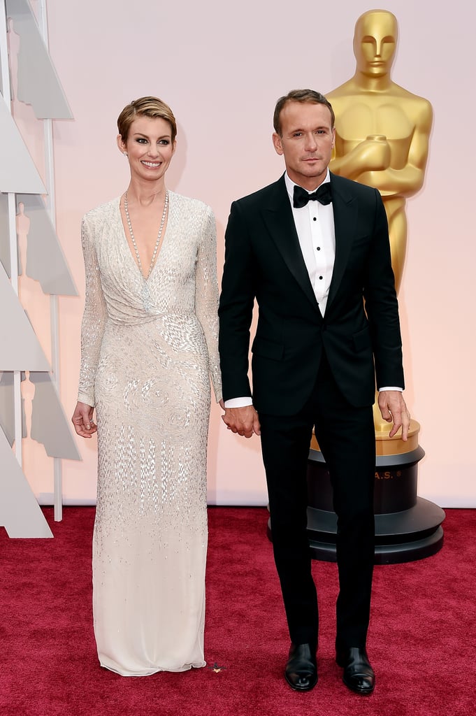 Faith Hill and Tim McGraw at the Oscars 2015