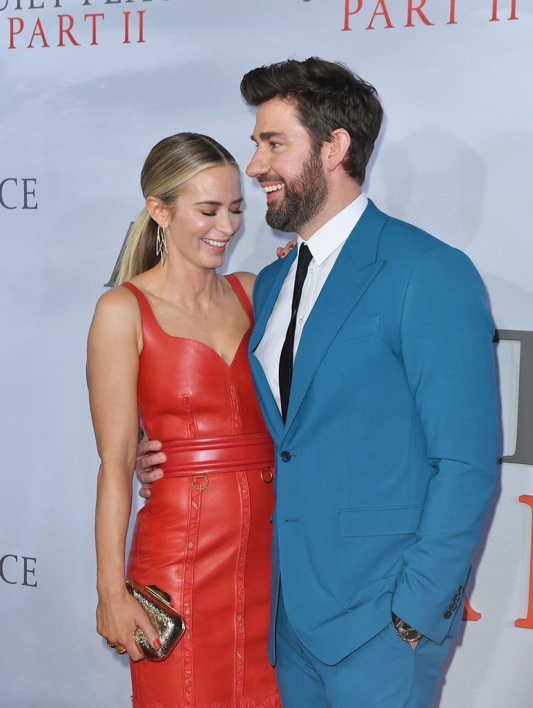 Emily Blunt and John Krasinski at A Quiet Place 2 Premiere