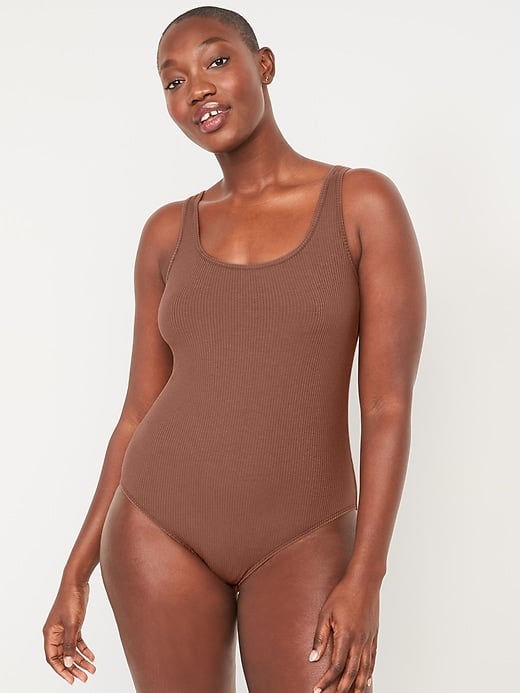 Old Navy Rib-Knit Supima Cotton-Blend Bodysuit