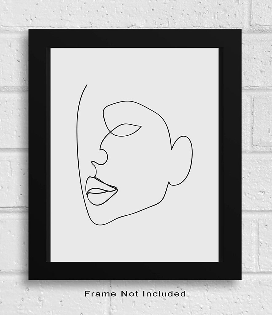 Abstract Minimalist Single Line Wall Decor