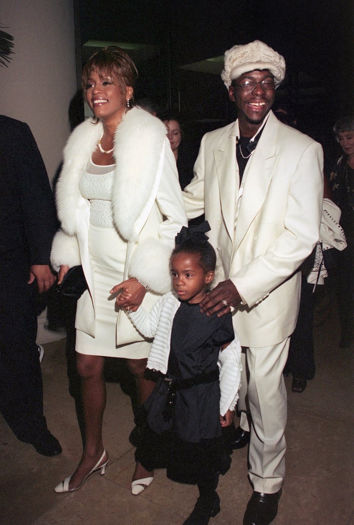 Bobbi Kristina joined her parents at the Achievement Awards in 1998.
