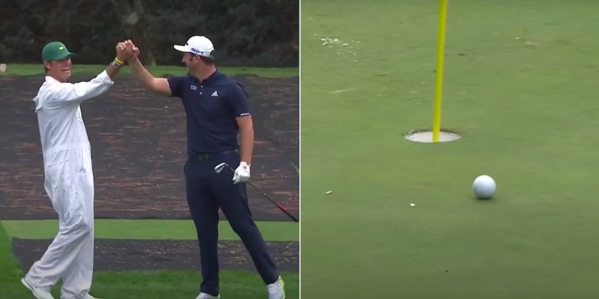 Jon rahm online skip shot