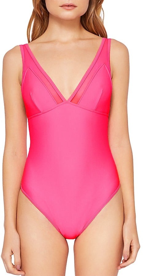 Ted Baker Rubee Mesh-Inset One-Piece Swimsuit