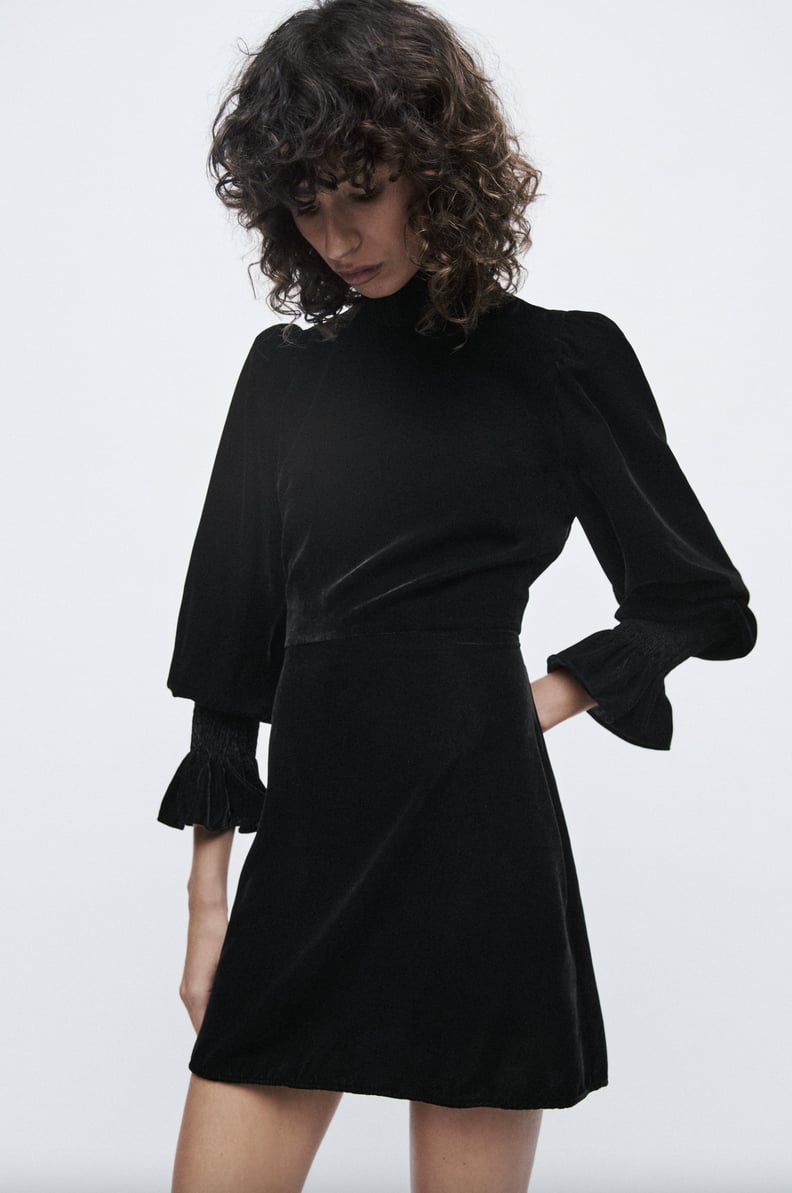 Zara Velvet Mini Dress