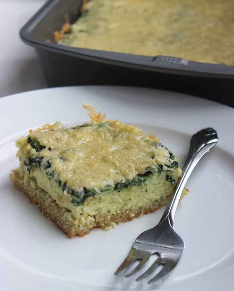 Quinoa Spinach Egg Bake