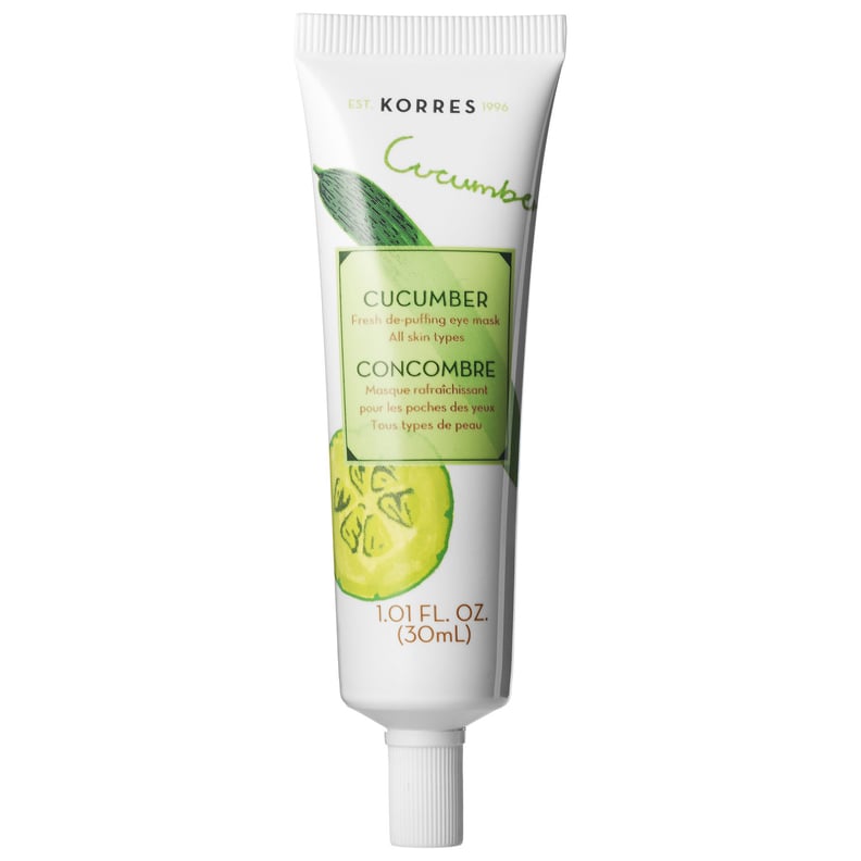 Korres Cucumber Fresh De-Puffing Eye Mask