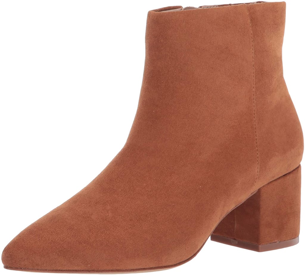 The Drop Jessi Side Zip Block Heel Boots