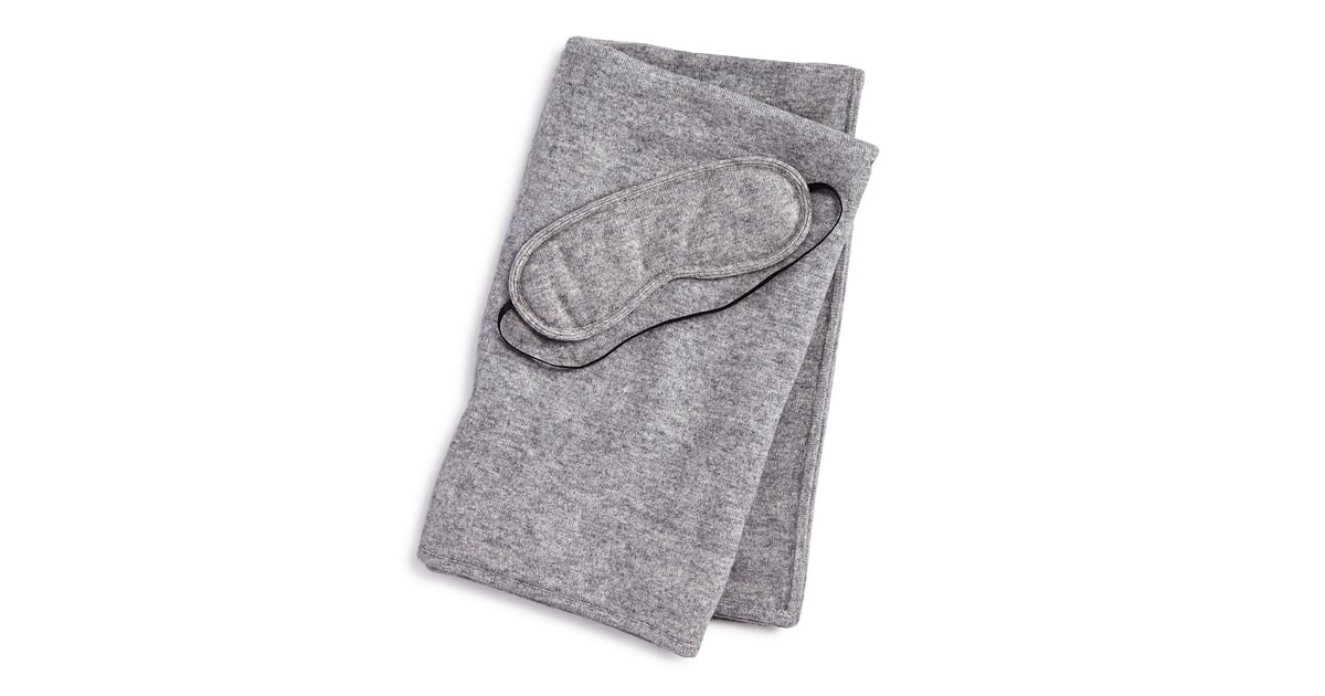 Cashmere Eye Mask and Blanket Set Gifts For Female Travelers