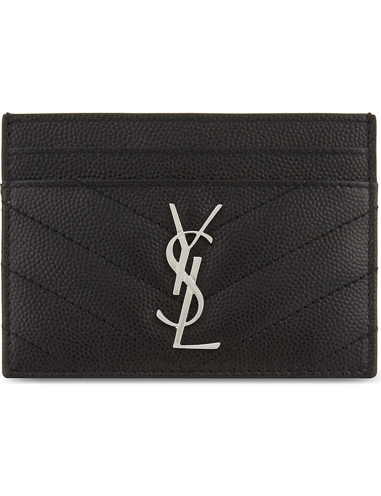 Saint Laurent Monogram Quilted Leather Card Holder | Gifts For ...