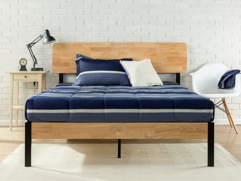 Zinus Olivia Metal and Wood Platform Bed