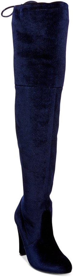 Steve Madden Velvet Over-the-Knee Boots