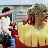 Taylor Swift's Ketchup-Inspired Ombré Ponytail