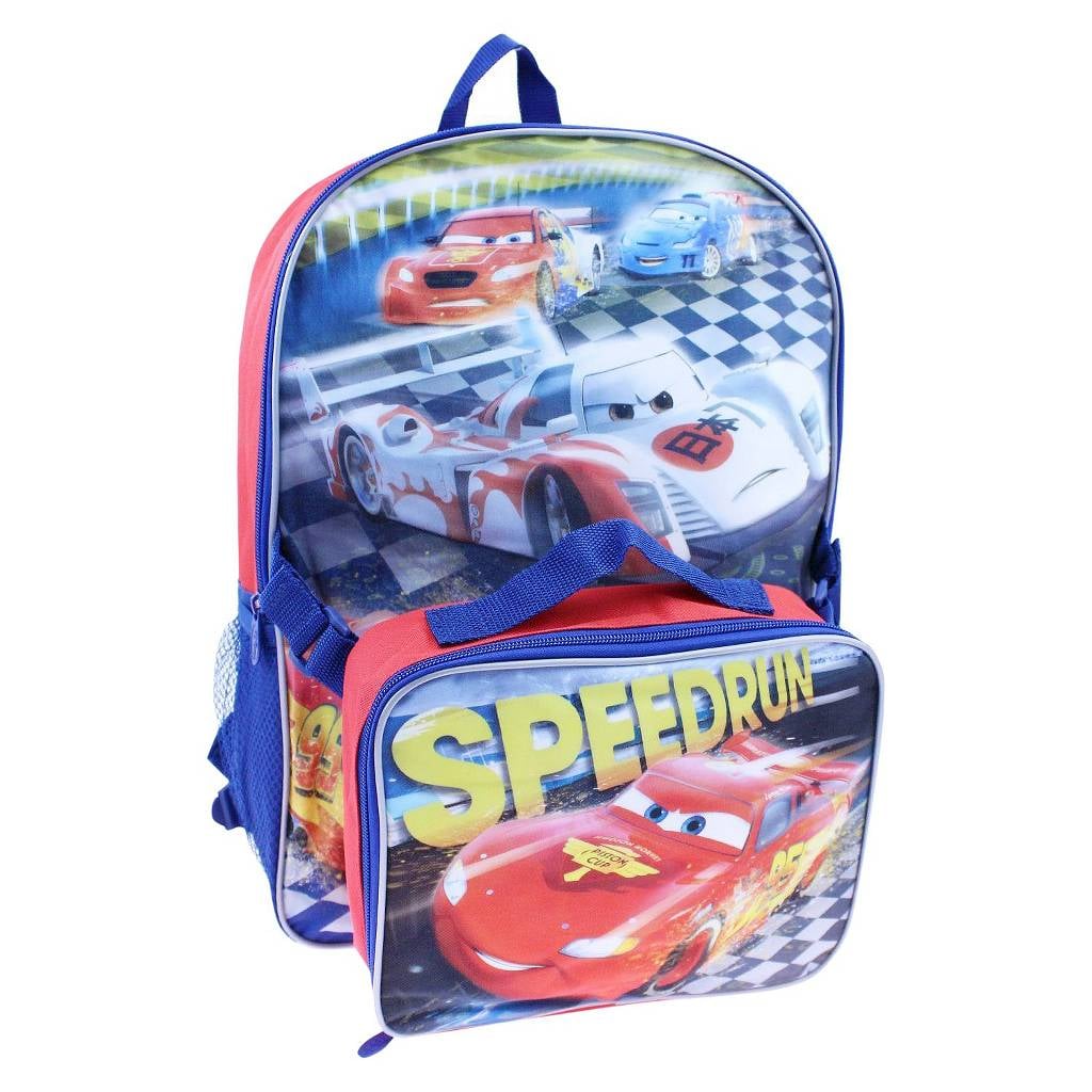 Cars Disney Backpack With Lunch Kit Disney Backpacks POPSUGAR