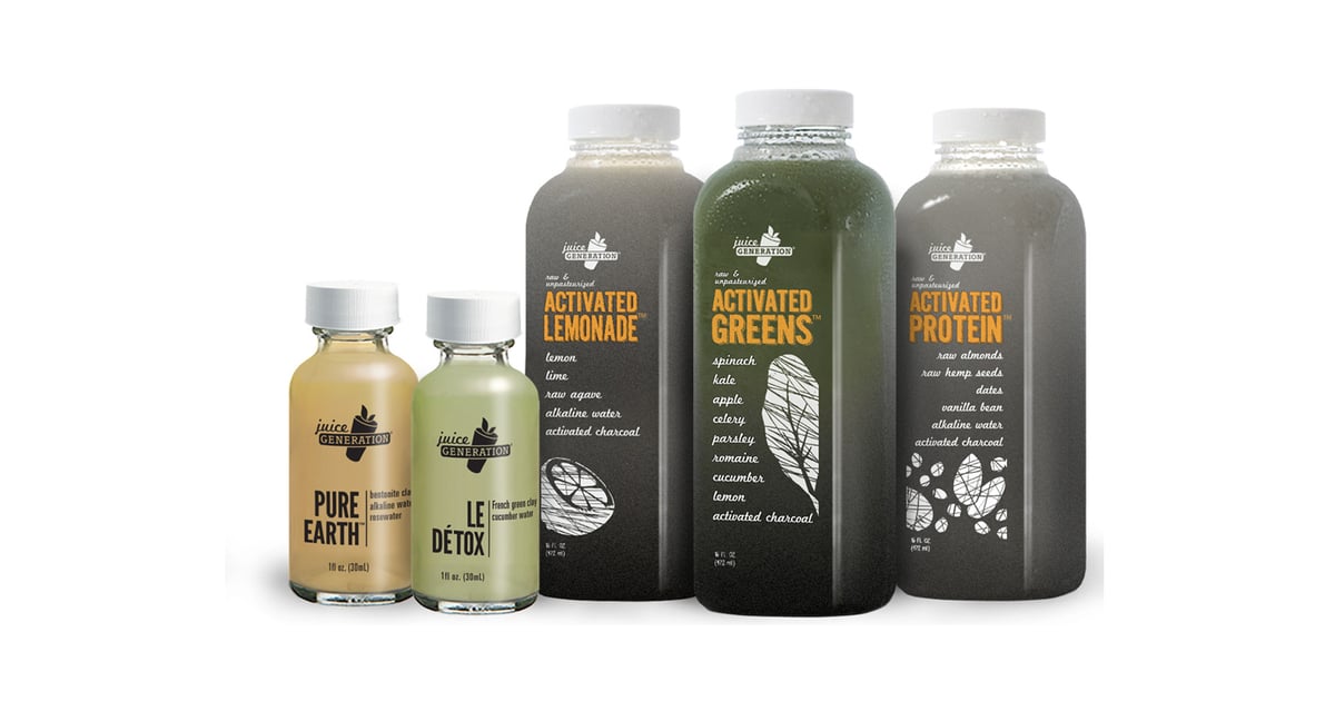 Juice Generation Clay and Charcoal POPSUGAR Beauty