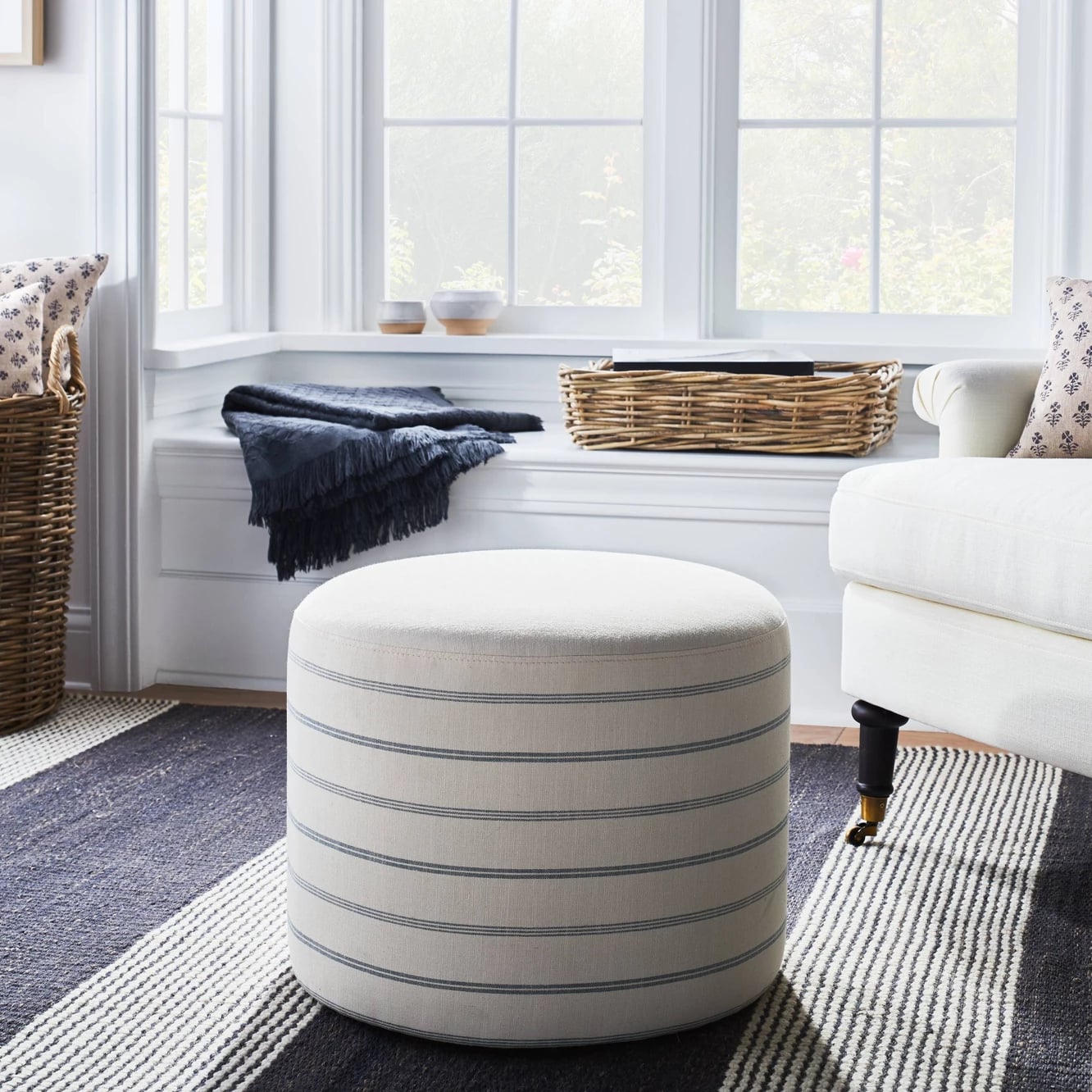 Lynwood Upholstered Round Cube Target s Home Selection Is the