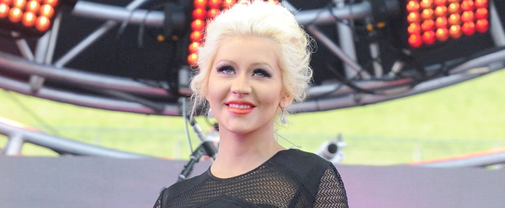 Christina Aguilera Shares the First Picture of Summer Rain
