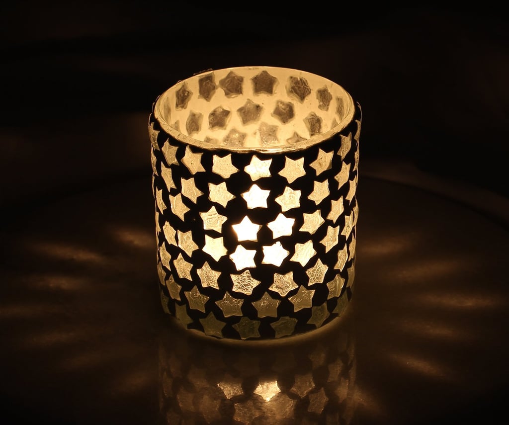 Star Pattern Tea Light Holders — Set of 2 ($15)