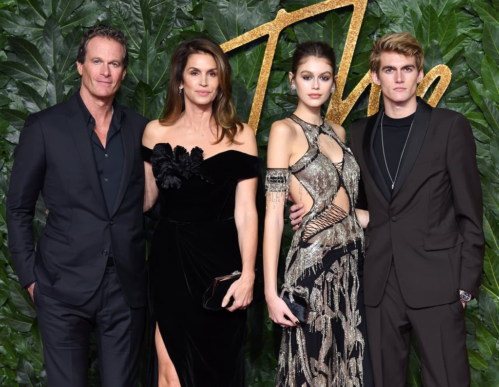 Cindy Crawford and Kaia Gerber 2018 British Fashion Awards