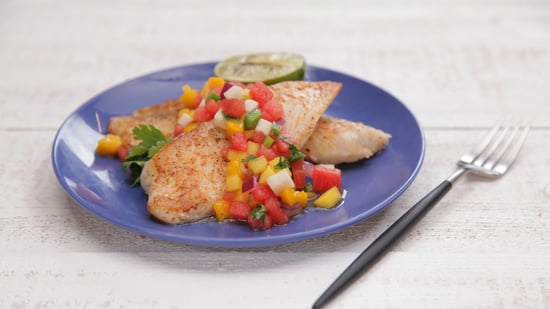 Watermelon And Mango Salsa Recipe Popsugar Fitness