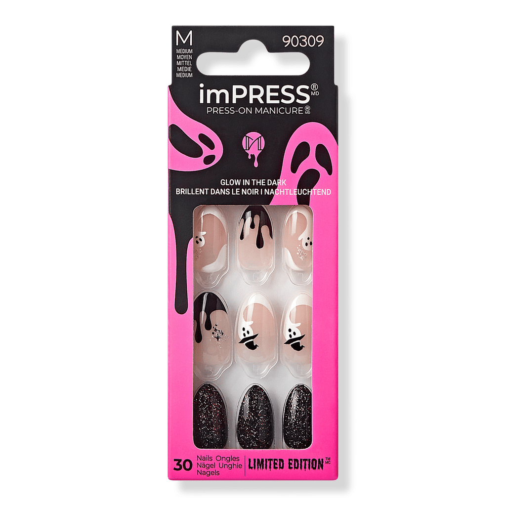 Best Halloween Press-On Nails With Ghosts
